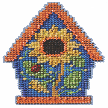 Mill Hill Spring Bouquet 2026 Ornament - Painted Birdhouse MAIN