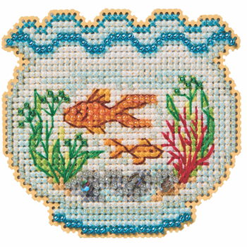 Mill Hill Spring Bouquet 2026 Ornament - Fish Bowl MAIN