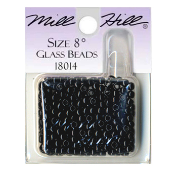 Mill Hill 18014 Black 8/0 Bead MAIN