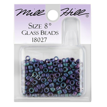 Mill Hill 18027 Caspian Blue 8/0 Bead MAIN