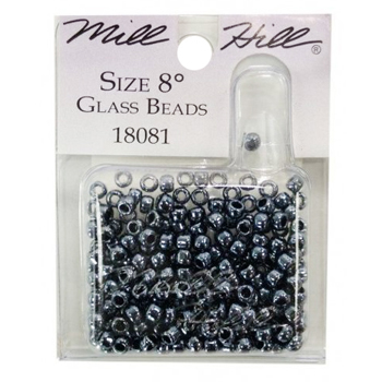 Mill Hill 18081 Jet 8/0 Bead MAIN