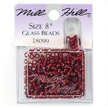 Mill Hill 18099 Ruby 8/0 Bead MAIN