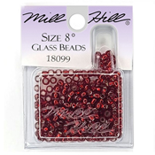 Mill Hill 18099 Ruby 8/0 Bead THUMBNAIL