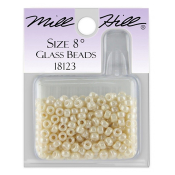 Mill Hill 18123 Cream 8/0 Bead MAIN