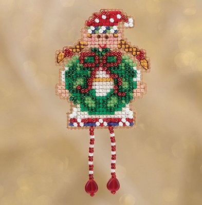 Mill Hill Winter Holiday 2018 Ornament - Holli Elf MAIN