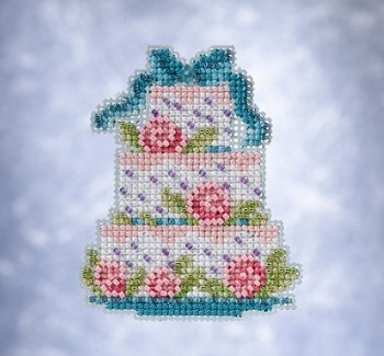 Mill Hill Spring Bouquet 2021 Ornament - Frosted Cake MAIN