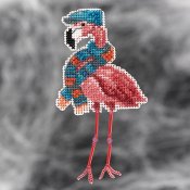 Mill Hill Autumn Harvest 2021 Series - Fall Flamingo THUMBNAIL