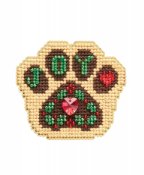 Mill Hill Winter Holiday 2021 Series - Santa Paws THUMBNAIL