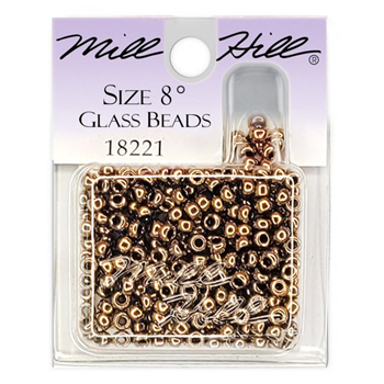 Mill Hill 18221 Bronze 8/0 Bead MAIN