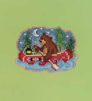 Mill Hill Spring Bouquet 2022 Ornament - Bear Canoe MAIN