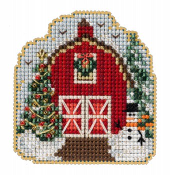 Mill Hill Winter Holiday 2022 Series - Winter Barn MAIN