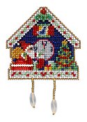 Mill Hill Winter Holiday 2022 Series - Cuckoo Clock THUMBNAIL