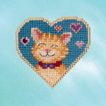 Mill Hill Spring Bouquet 2023 Ornament - Kitty Love MAIN