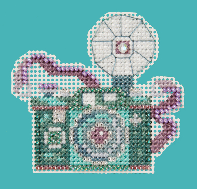 Mill Hill Spring Bouquet 2024 Ornament - Vintage Camera MAIN