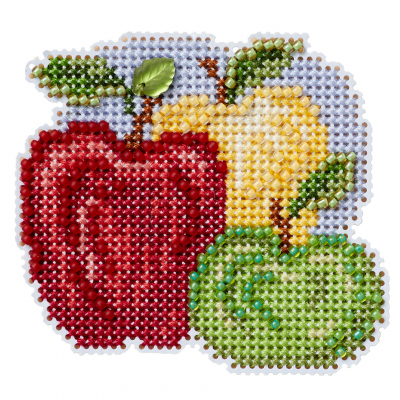 Mill Hill Autumn Harvest 2024 Ornament - Apple Trio MAIN