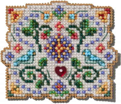 Mill Hill Spring Bouquet 2025 Ornament - Folk Art MAIN