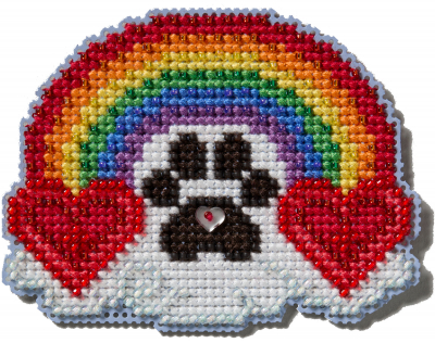 Mill Hill Spring Bouquet 2025 Ornament - Pawsitively Love MAIN
