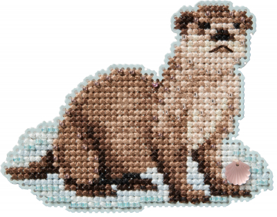 Mill Hill Autumn Harvest 2025 Ornament - Otter MAIN