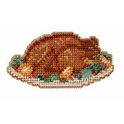 Mill Hill Autumn Harvest 2025 Ornament - Turkey Platter THUMBNAIL