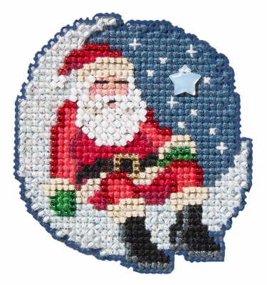 Mill Hill Winter Holiday 2026 Ornament - Sleepy Santa MAIN