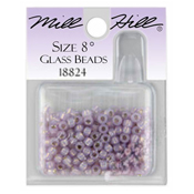 Mill Hill 18824 Opal Lilac 8/0 Bead THUMBNAIL