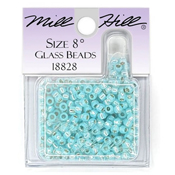 Mill Hill 18828 Opal Seafoam 8/0 Bead THUMBNAIL