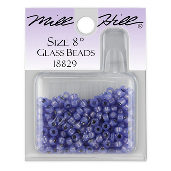 Mill Hill 18829 Opal Cornflower 8/0 Bead MAIN