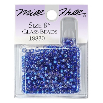 Mill Hill 18830 Ocean Blue Ice 8/0 Bead MAIN