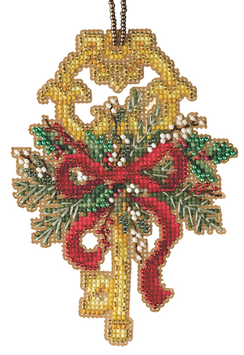 Mill Hill Bead Kit Antique Keys Trilogy - Winter Key MAIN