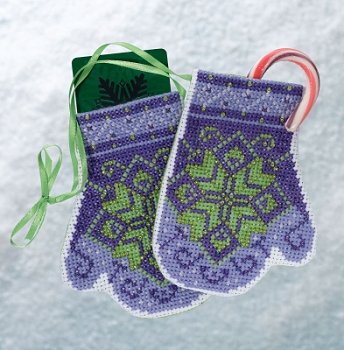Mill Hill Bead Kit Mittens Trilogy - Star Mittens MAIN