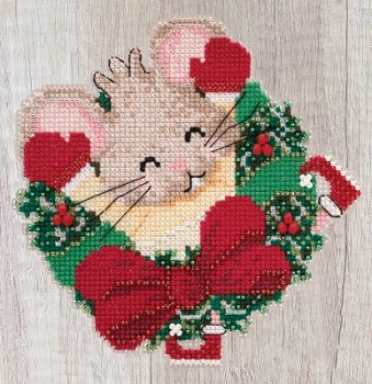 Mill Hill Mouse Trilogy - Patsy Pine MAIN