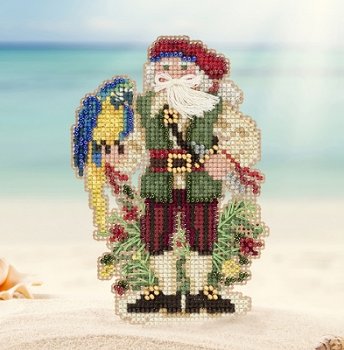 Mill Hill Bead Kit Caribbean Santas - Trinidad Santa MAIN