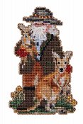 Mill Hill Down Under Santas - Kangaroo Santa THUMBNAIL