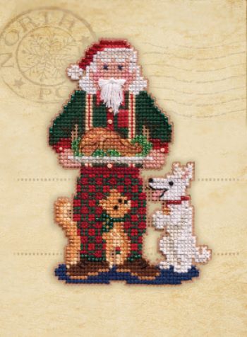 Mill Hill Bead Kit Christmas Day Santas - Christmas Memories MAIN