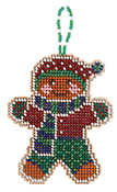 Mill Hill Beaded Holiday Ornaments - Gingerbread Lad THUMBNAIL