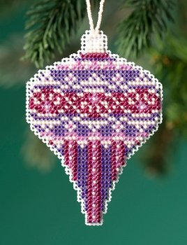 beaded holiday ornaments