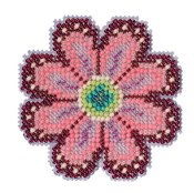Mill Hill Bead Kit Spring - Pink Flower THUMBNAIL