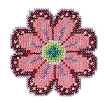 Mill Hill Bead Kit Spring - Pink Flower MAIN