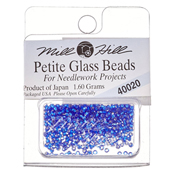 Mill Hill 40020 Royal Blue Petite Glass THUMBNAIL