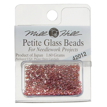 Mill Hill 42012 Royal Plum Petite Glass Bead MAIN