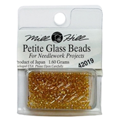 Mill Hill 42019 Crystal Honey Petite Seed Bead THUMBNAIL