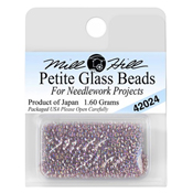 Mill Hill 42024 Heather Mauve Petite Glass THUMBNAIL