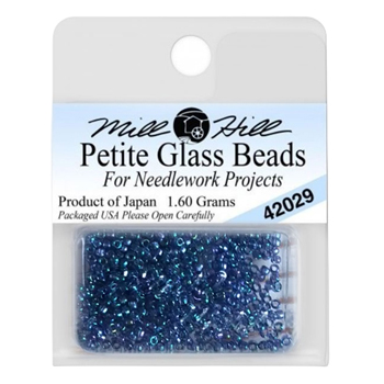 Mill Hill 42029 Petite Glass Tapestry Teal MAIN