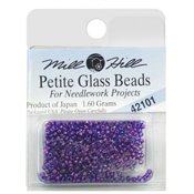 Mill Hill 42101 Petite Glass Purple THUMBNAIL
