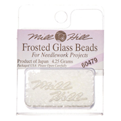 Mill Hill 60479 Frosted Glass Frosted White THUMBNAIL