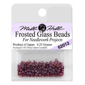 Mill Hill 62012 Frosted Glass Frosted Royal Plum THUMBNAIL