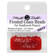 Mill Hill 62013 Frosted Glass Frosted Red Red THUMBNAIL