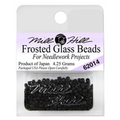 Mill Hill 62014 Frosted Glass Frosted Black THUMBNAIL