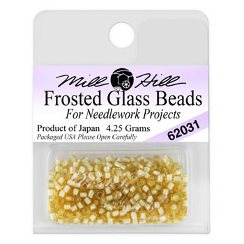 Mill Hill 62031 Frosted Glass Frosted Gold MAIN
