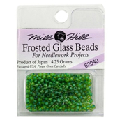 Mill Hill 62049 Frosted Glass Frosted Spring Green THUMBNAIL